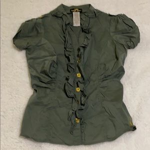 Baby Phat button up blouse